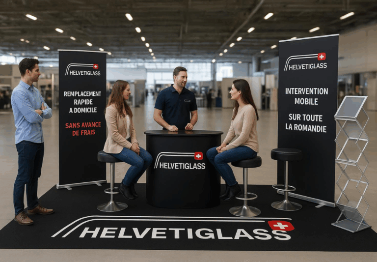 HelvetiGlass vous donne rendez-vous au Centre Commercial Lancy Centre du 20 au 24 octobre !